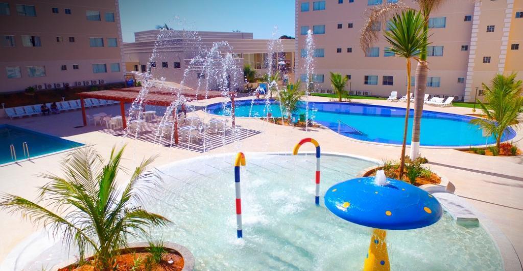 Apartamento no Encontro das Águas Caldas Novas Exterior foto